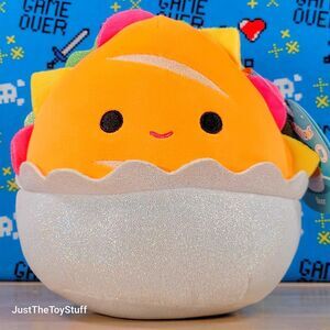 Squishmallow Iker the Hoagie 7" 2023 UltraSoft Stuffed Food Squad Toy Plush NWT